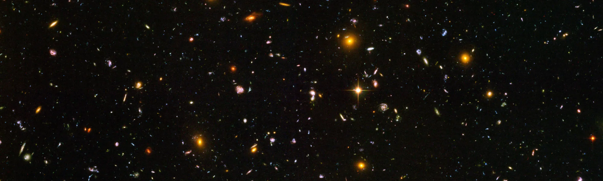 Hubble Ultra Deep Field. Credit: NASA, ESA, and S. Beckwith (STScI) and the HUDF Team Hubble Ultra Deep Field. Credit: NASA, ESA, and S. Beckwith (STScI) and the HUDF Team