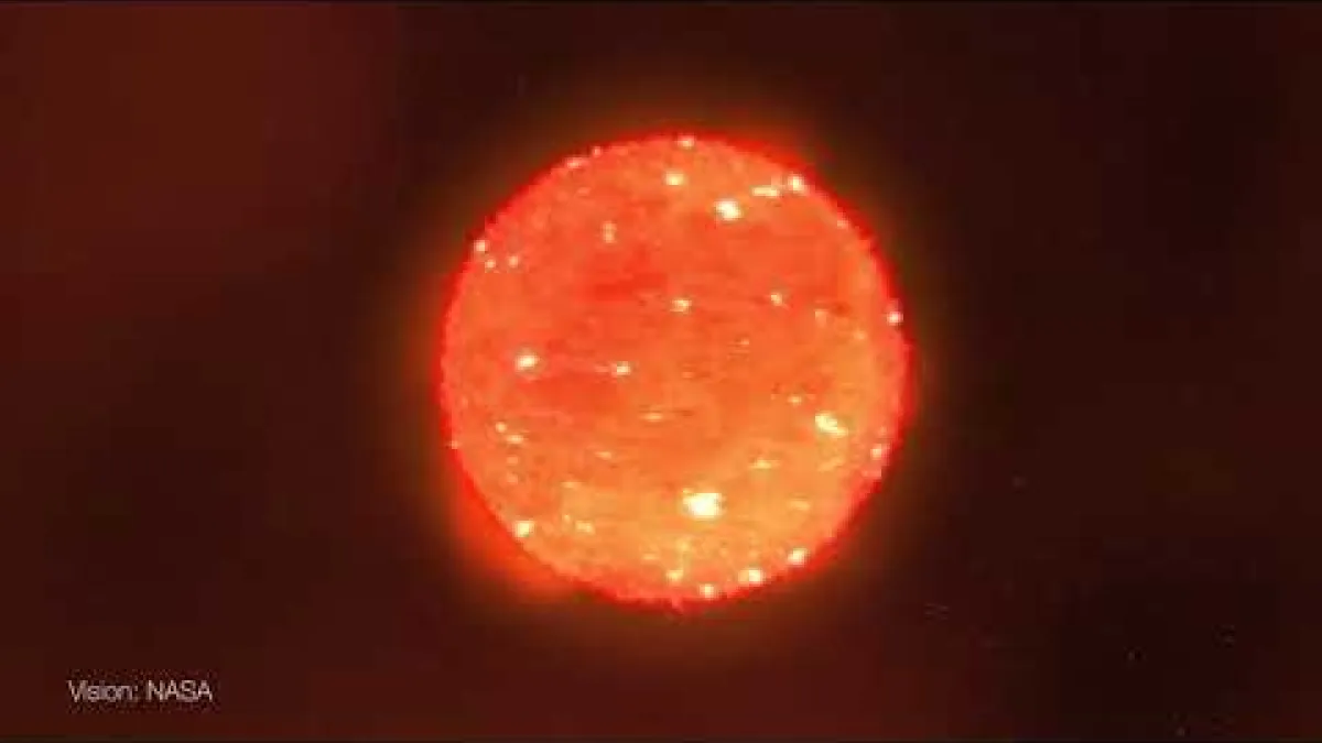 Preview image for the video "Astronomers witness the near-death experience of distant stars".