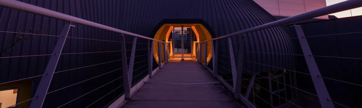 The Advanced Instrumentation and Technology Centre (AITC) at the ANU Mount Stromlo Observatory, Canberra. The AITC is the leading space test facility in the Southern Hemisphere.