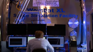 The Advanced Instrumentation Technology Centre, located at the Australian National University's Mount Stromlo Observatory, is one of the Southern Hemisphere's only satellite testing facilities.