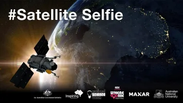 Satellite selfie